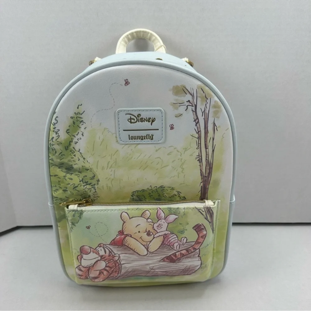 Loungefly Disney Winnie The Pooh Trio Mini Backpack